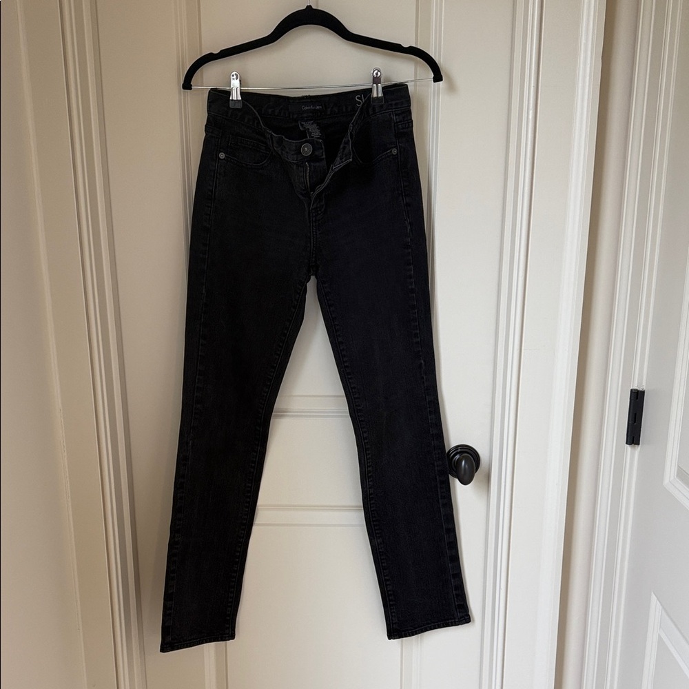 Calvin Klein Jeans Women's Black Straight Leg